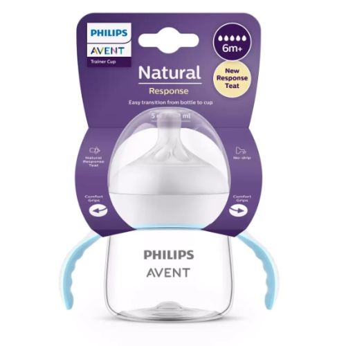 Philips Avent Natural Response Eğitici Bardak 6 Ay+,Tepkili Biberon Emziği