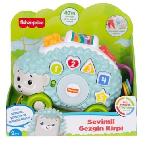 Fisher-Price Linkimals Sevimli Kirpi Müzikli Bebek Oyuncağı, Etkileşimli 9ay+