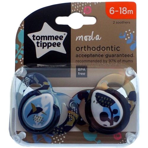 Tommee Tippee Moda Orthodontic 2'li Emzik 2'li Emzik 6-18 Ay