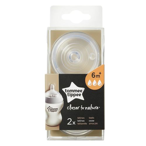 Tommee Tippee Biberon Emziği, Hızlı Akış/6Ay+