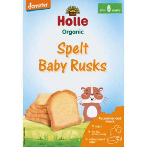 Holle Spelt Baby Rusk Bebek Ekmeği