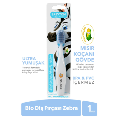 Babyton Diş Fırçası Zebra