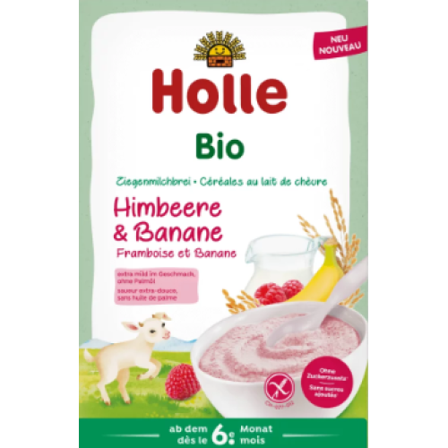 Holle Bio Himbeere & Banane 6m+ 200gr.