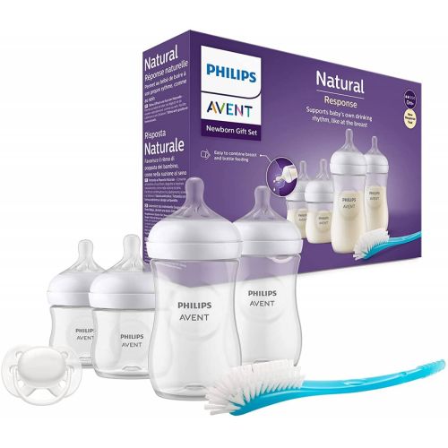 Philips Avent Natural Response Yenidoğan Biberon Seti, Doğal Tepkili Biberon Emziği