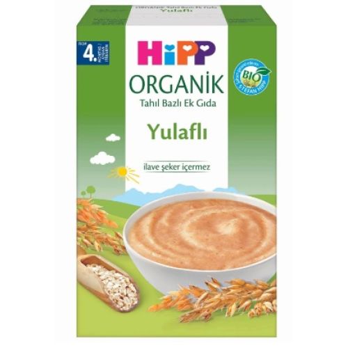 Hipp Organik Yulaflı Ek Gıda Kaşık Maması 200 Gr