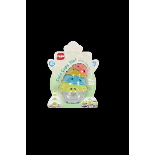 Zuzu Toys İç İçe Geçmeli Kaplar 3in1 4074 Bebek Oyuncağı