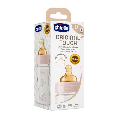 Chicco Orginal touch Kauçuk Uc Pp 150 ml. Biberon 0m+