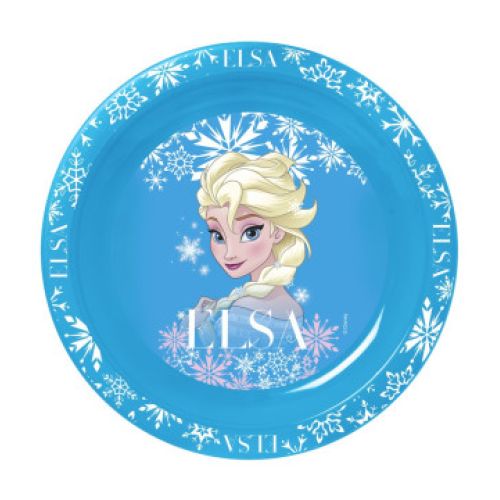 Herevin Elsa Desenli Plastik Mama Tabağı