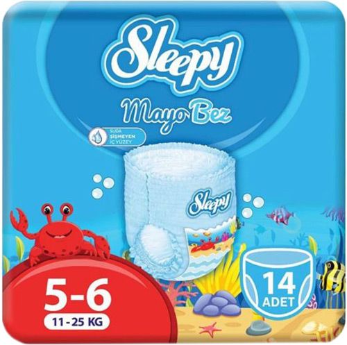 Sleepy Mayo Bez 5-6 Beden 11-25 kg X Large 14'lü