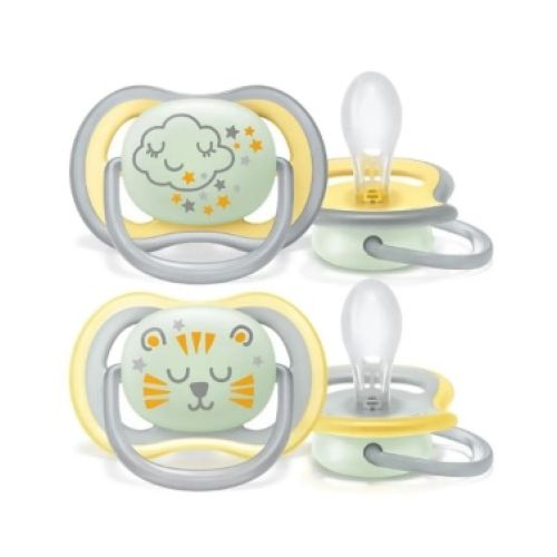 Philips Avent Ultra Air Emzik +18 Ay 2li Gece Parlayan