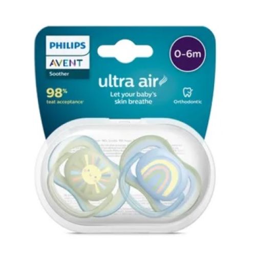 Philips Avent SCF085/59 Ultra Air 0-6 Ay 2'li Erkek Emzik