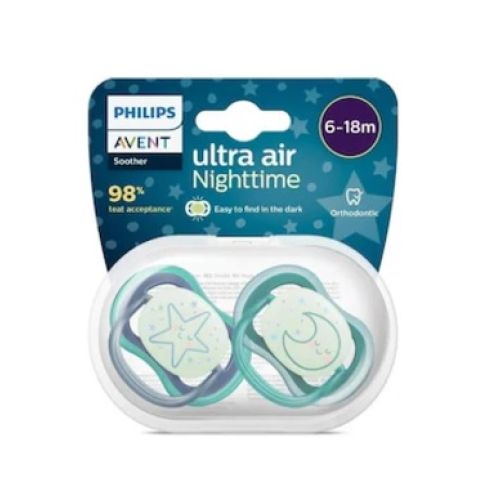 Philips Avent ultra air Emzik 6-18 Ay Gece Erkek