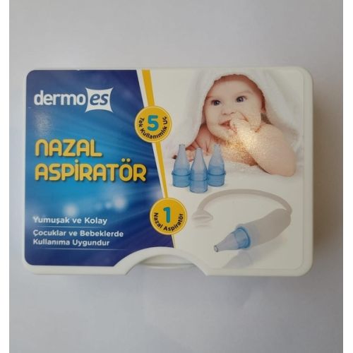 Dermoes  Burun Nazal Aspiratör 5 AdetUç İle