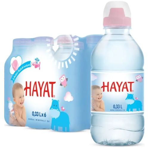 Hayat Doğal Mineralli Bebek Suyu 6lı