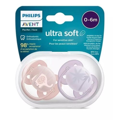 Philips Avent ultra Soft Emzik 0-6 Ay Filli