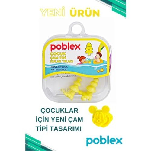 Poblex Çam Tipi Çocuk Tıkacı 2'li