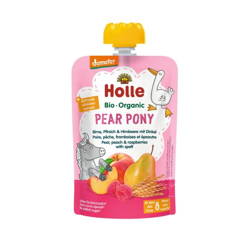 Holle Organic Baby Food Pouch - Pear Pony 6+