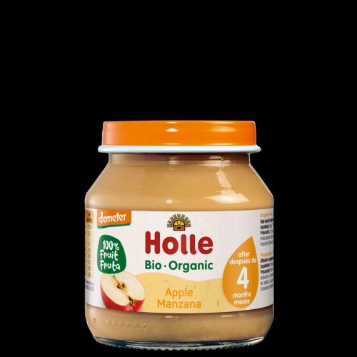 Holle Bio Organic Kavanoz Elmalı 4+