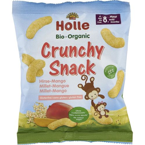 Holle Organic Crunchy Snack Millet-Mango 8+