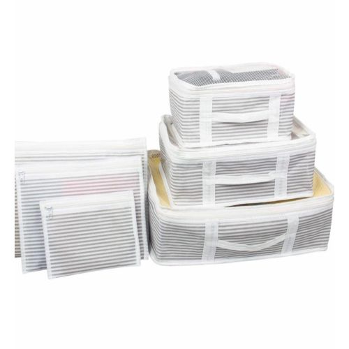 Bavul içi Düzenleyici Organizer 6'lı Set - Gri