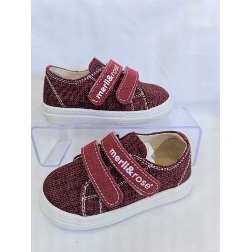 MERLİ&ROSE SNEAKER BORDO 22-25